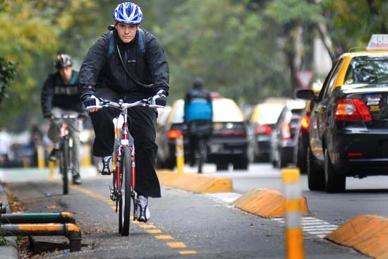 Bicicletas en la ciudad, Buenos Aires, 14-04-2011
