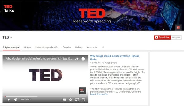 Youtube TED